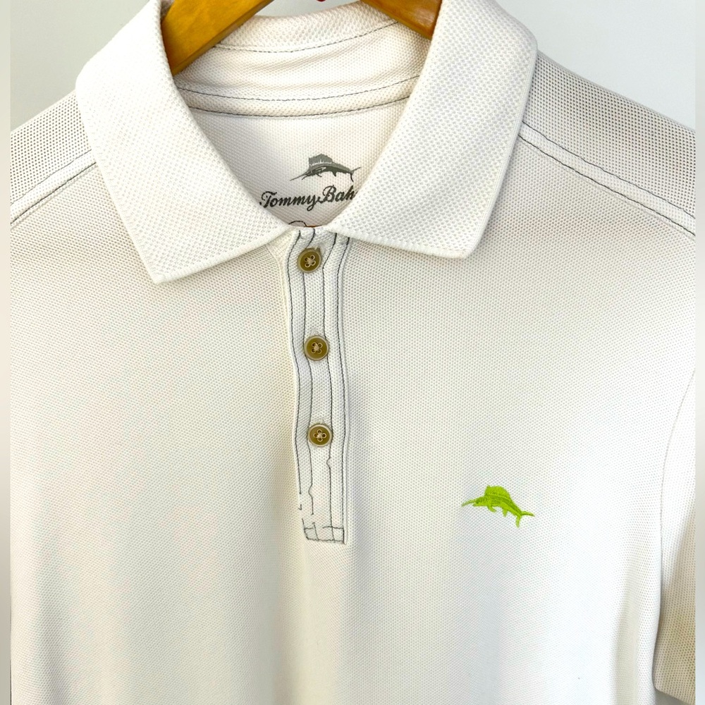 White Tommy Bahama Polo